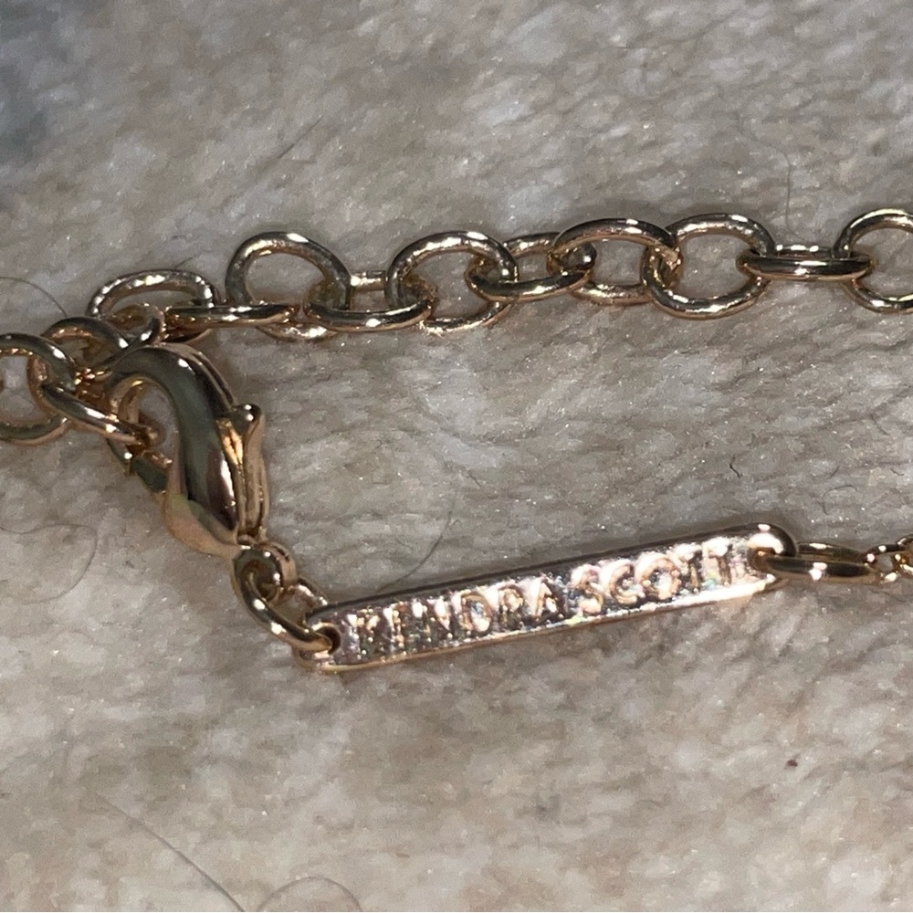 Kendra Scott Rose Gold ELISA Pendant Necklace - Picture 5 of 6